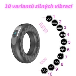 Action - Vibrační erekční kroužek